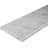 7 x 24 Saddle Threshold Italian White Carrara Polished Marble Stone - SDL20380