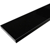 6 x 68 Saddle Threshold Absolute Black Polished Granite Stone - SDL20499