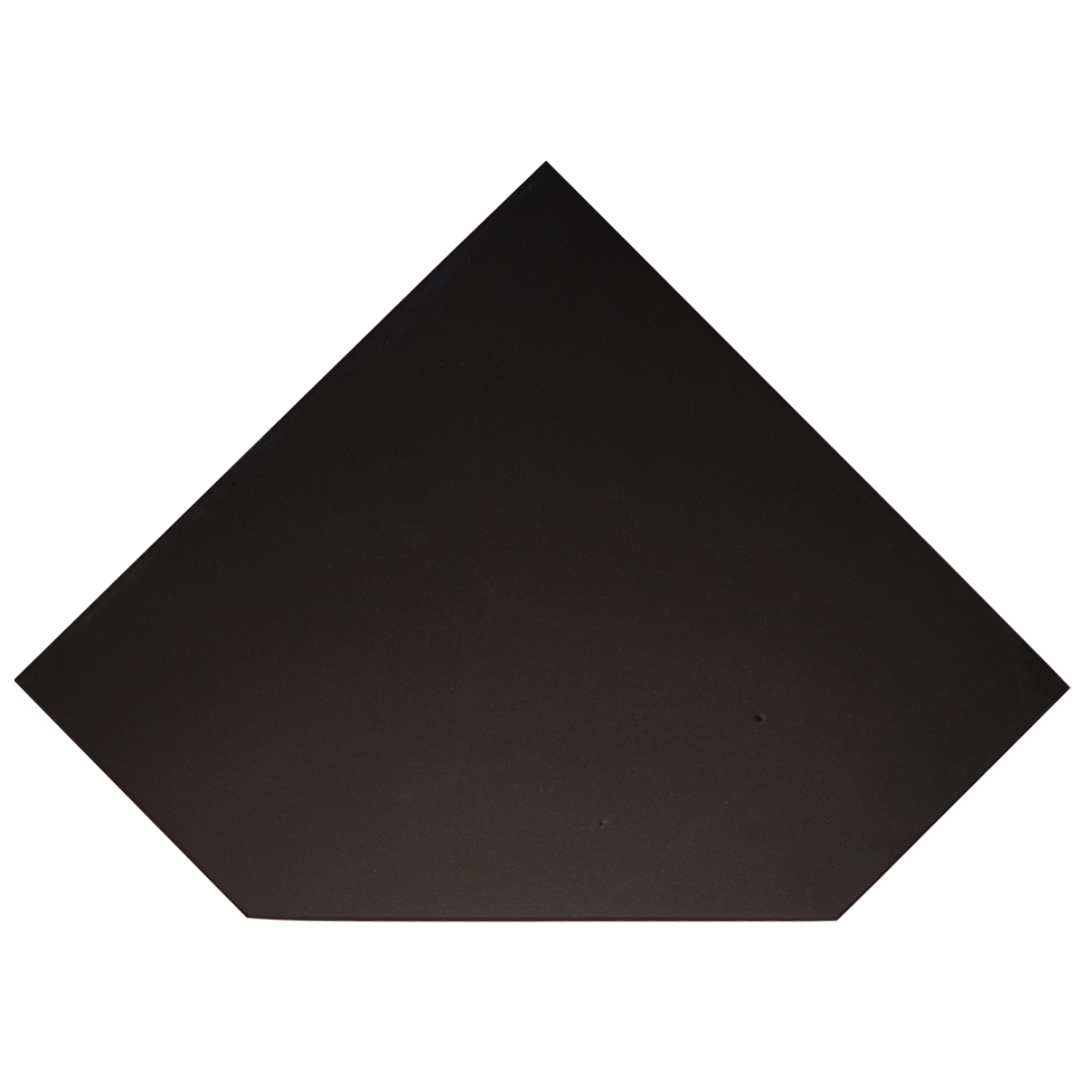 Absolute Black Polished Granite Bathroom Caddy Stylish Corner Shelf - CR1021-9inch-Corner Shelf