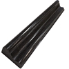 Crown Molding 2 x 12 Tile Absolute Black Polished Granite - MG1357
