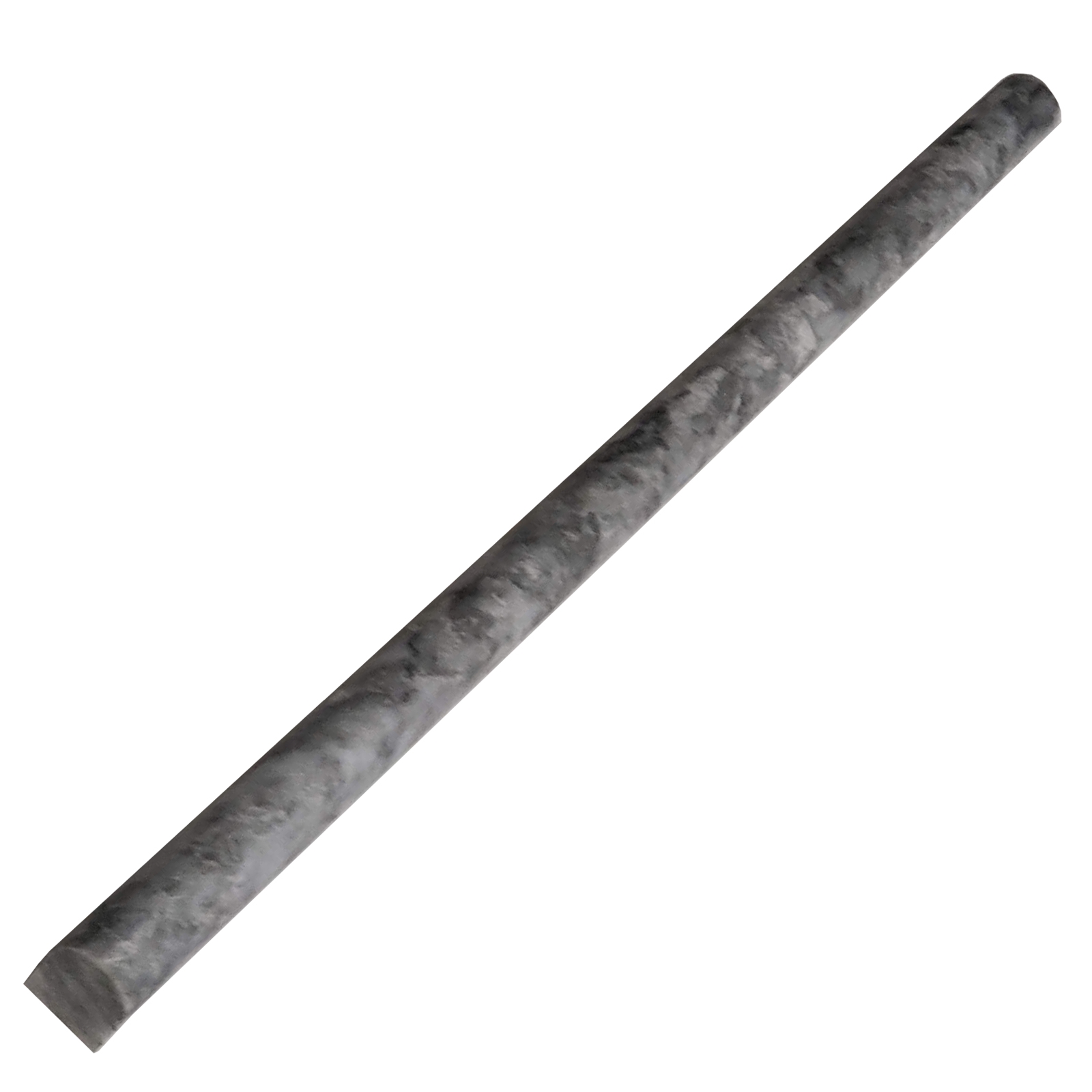 Pencil Molding 1/2 x 12 Tile Light Grey Marble 