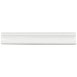Crown Molding 2 x 12 Tile Thassos White Marble Polished 