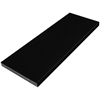 Shower Niche Shelf Absolute Black Granite Honed Matte Stone Tile - NH1237-2inch