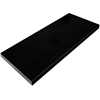 Shower Niche Shelf Absolute Black Polished Granite Stone Tile - NH12332 inch Wide