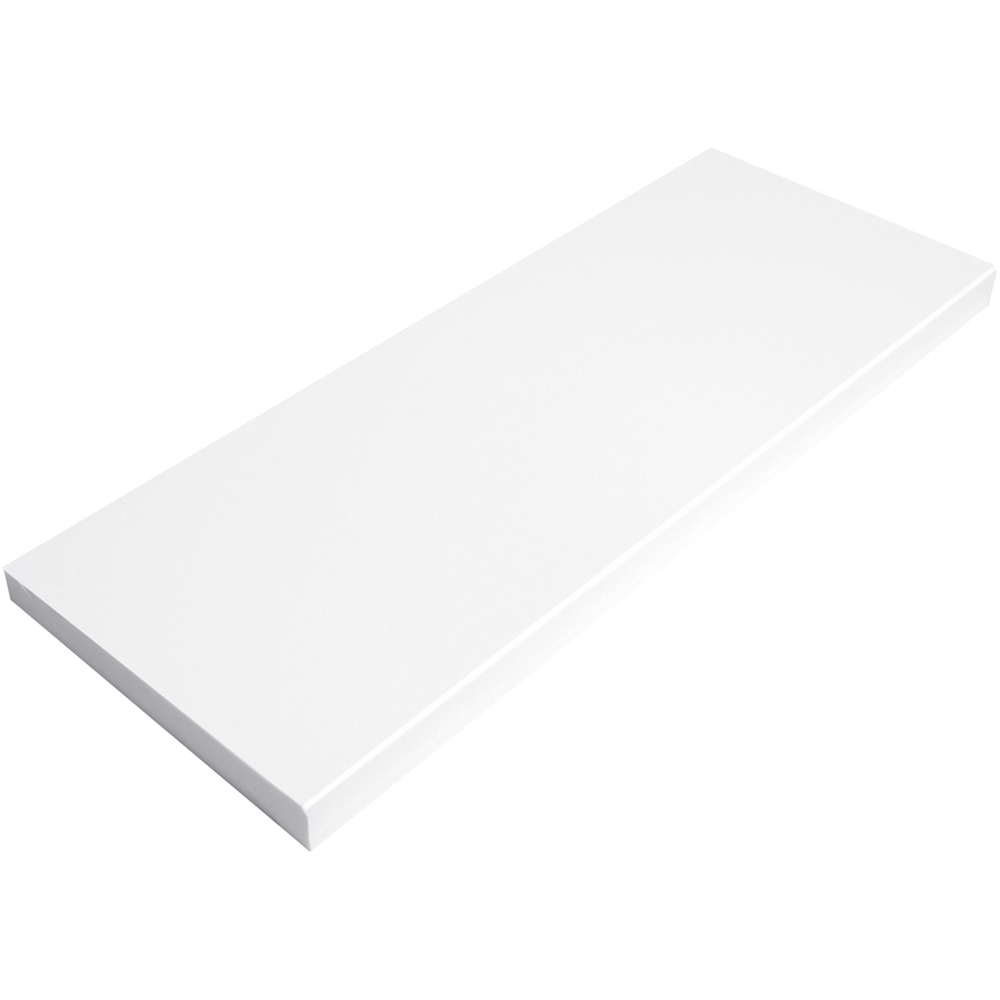 Shower Niche Shelf Pure White Stone Tile