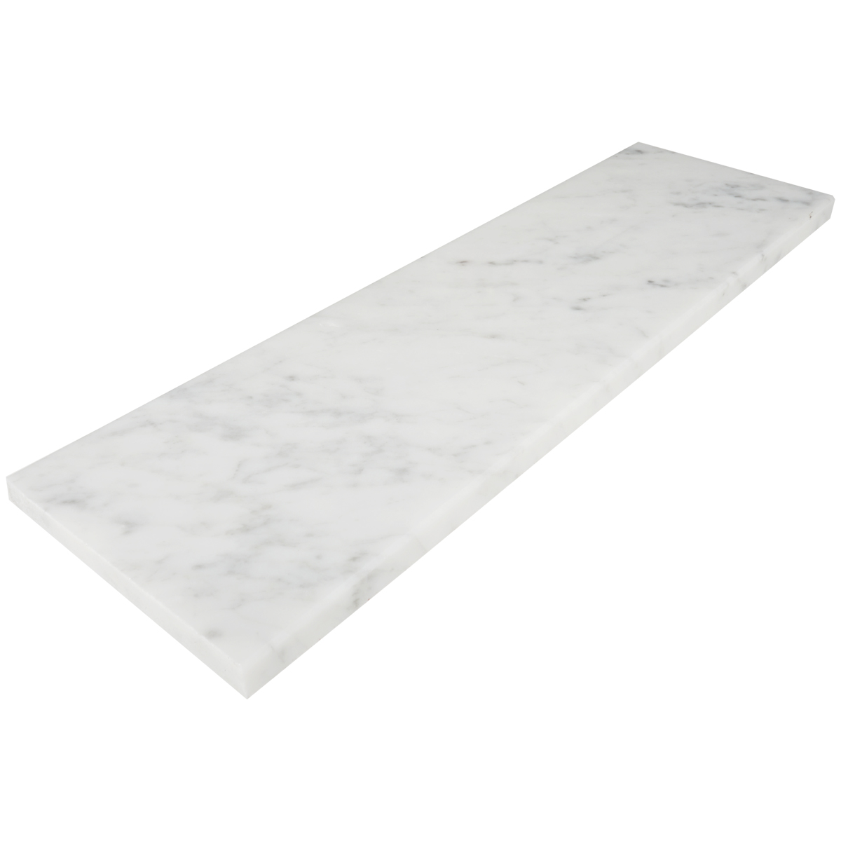 Window Sill Italian White Carrara Polished Marble Stone Tile - WS1111-12inch-4 inch