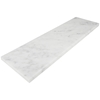Shower Niche Shelf Italian White Carrara Polished Marble Stone Tile 5/8 inch Thick - NH1247-3inch