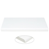 Shower Niche Shelf Pure White Stone Tile Bullnose Edge - NH1258-2inch