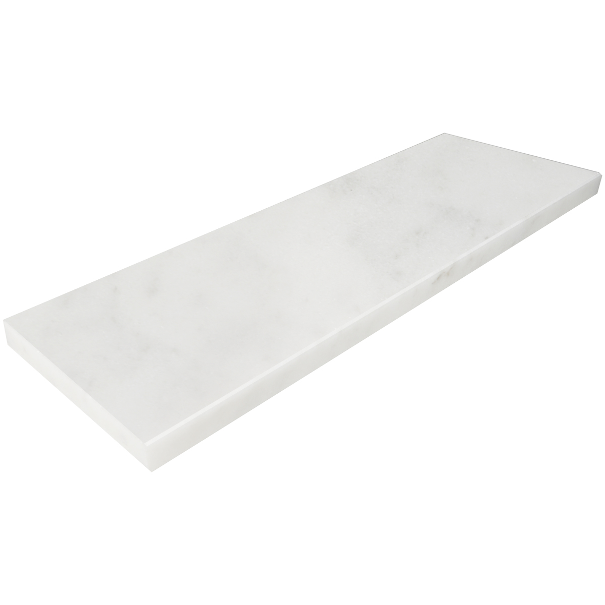 Shower Niche Shelf White Marble Polished Stone Tile