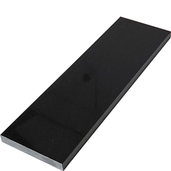 Shower Niche Shelf Absolute Black Polished Granite Stone Tile 