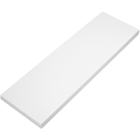 Vanity Backsplash Bright White White Stone Tile 