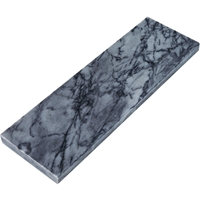 Shower Niche Shelf City Grey Matte Honed Marble Stone Tile 