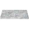 Shower Niche Shelf Light Grey Polished Marble Stone Tile - NH1240-3inch