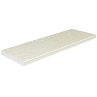 Shower Niche Shelf Cream Marfil Engineered Marble Stone Tile 