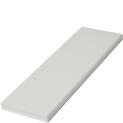 Shower Niche Shelf Pure White  Engineered Marble Stone Tile 