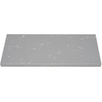 Shower Niche Shelf Sky Grey Stone Tile 