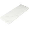 Shower Niche Shelf White Marble Honed Matte Stone Tile - NH1256-2 inch Wide