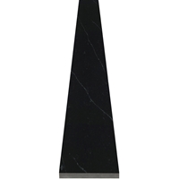 10 x 48 Saddle Threshold Nero Marquino Black Stone 