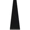 6 x 68 Saddle Threshold Nero Marquino Black Stone - SDL10878