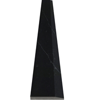 4 x 60 Saddle Threshold Hollywood Nero Marquino Black Stone 