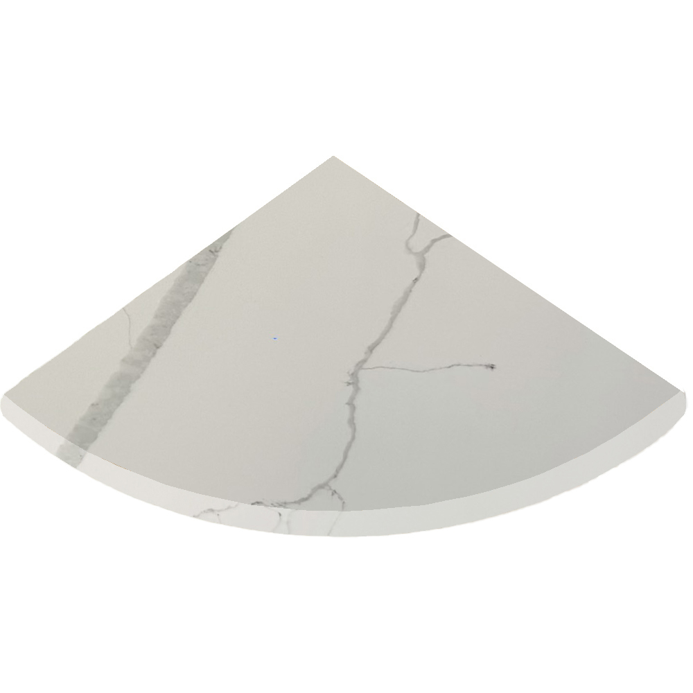 Calacatta White Bathroom Caddy Corner Shelf 