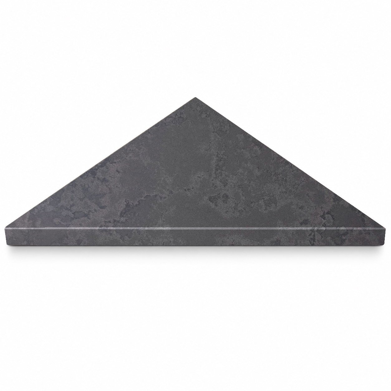 Dark Grey Stone Triangle Shower Corner Seat Bathroom bench seat, Shower bench, Shower seat, Bathroom seating, Shower stool, Bathroom bench, Wall-mounted bench seat, Freestanding shower seat, Adjustable height bench seat, Waterproof bench seat, Slatted shower seat, Bathroom furniture, Shower corner seat