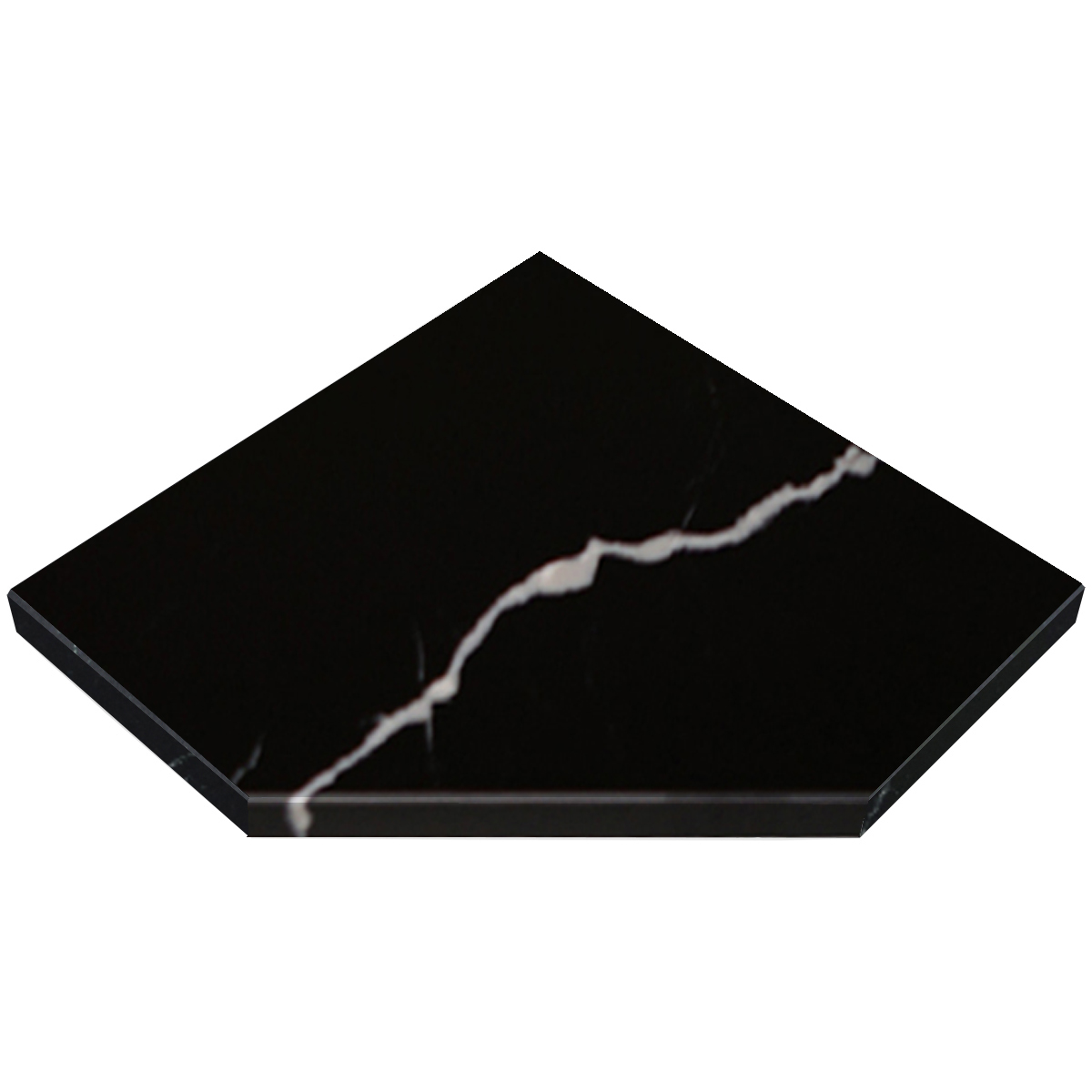 Nero Marquino Bathroom Caddy Stylish Corner Shelf
