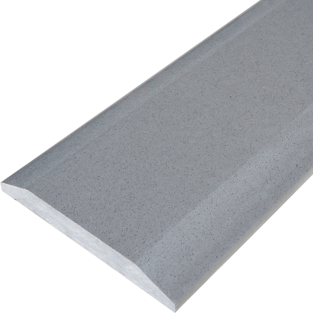 Threshold Stone Types Double Hollywood Saddle Threshold | Midnight Grey Stone