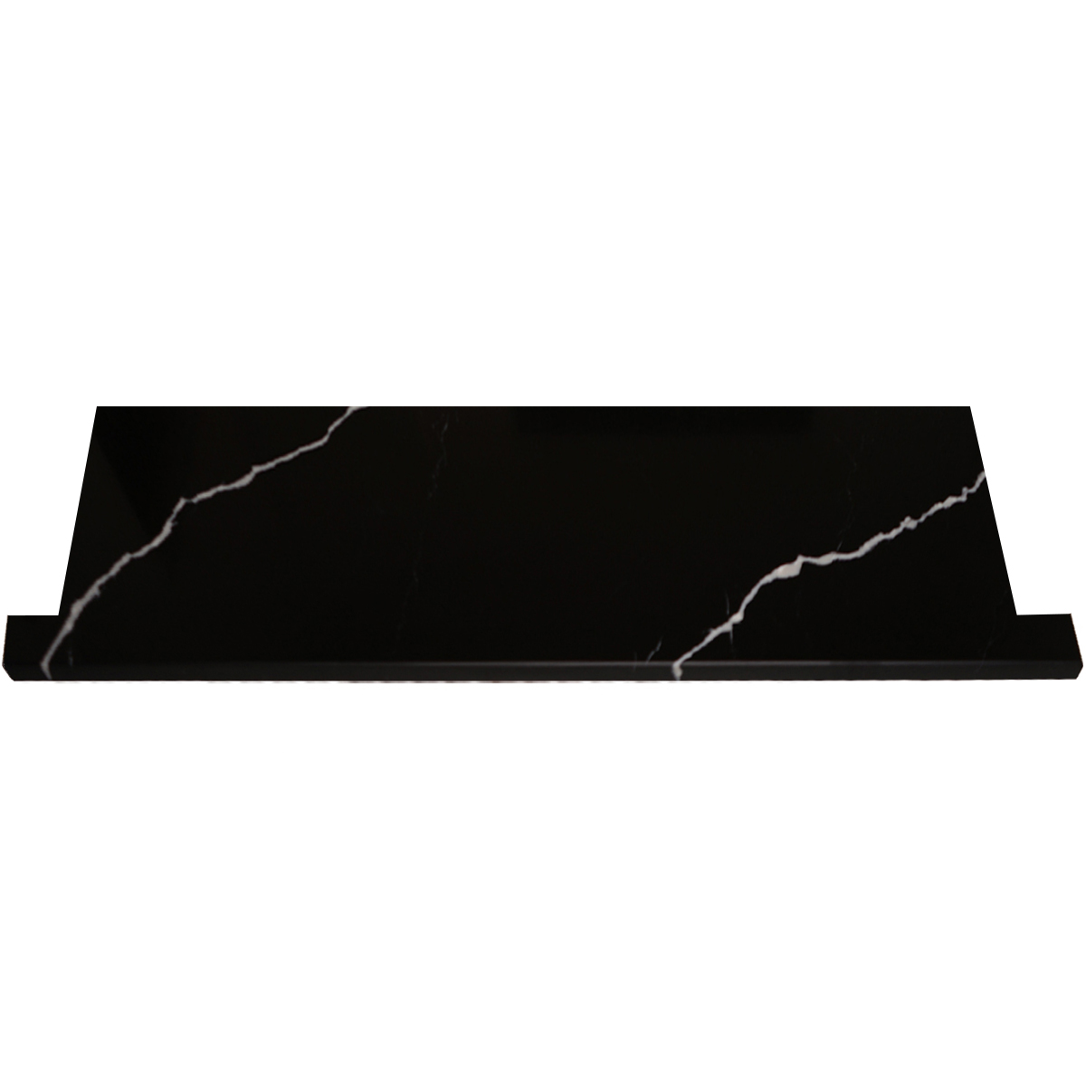 Shower Niche Shelf Nero Marquino Black Stone Tile Notched Wing Edges Niche Shelf, matte shelf, black stone shelf,Niche Shelf, Stone Niche Shelf, Marble Niche Shelf, Granite Niche Shelf, Recessed shelf, stone shelf, shower shelf, bathroom shelf, kitchen shelf, floating shelf, minimalist shelving, corner shelf, wall-mounted shelf, custom shelving, contemporary shelving, Adjustable shelving, Decorative shelves, DIY shelving, built-in shelves, open shelving