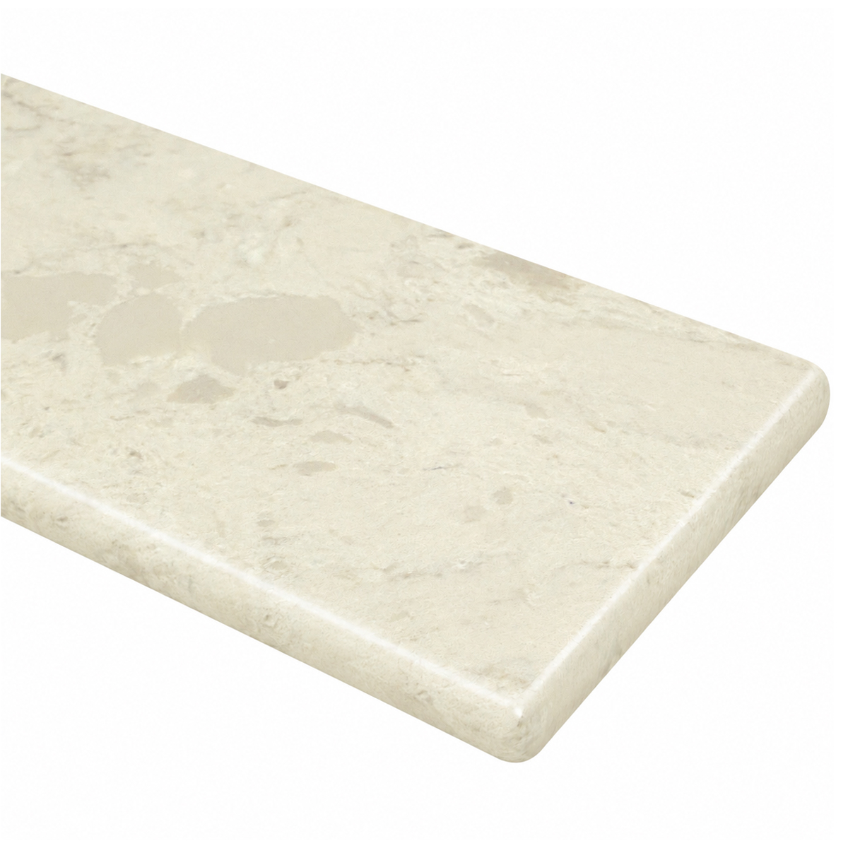 Shower Wall Cap Madreperola Creamy Beige Stone Bullnose Edge stone wall cap, marble wall cap, knee wall, shower wall, wall cap,Shower wall trim, Shower wall edging, Shower wall capping, Shower wall finish, Shower wall protection, Shower wall tile cap, Shower wall transition cap capstone, pony wall