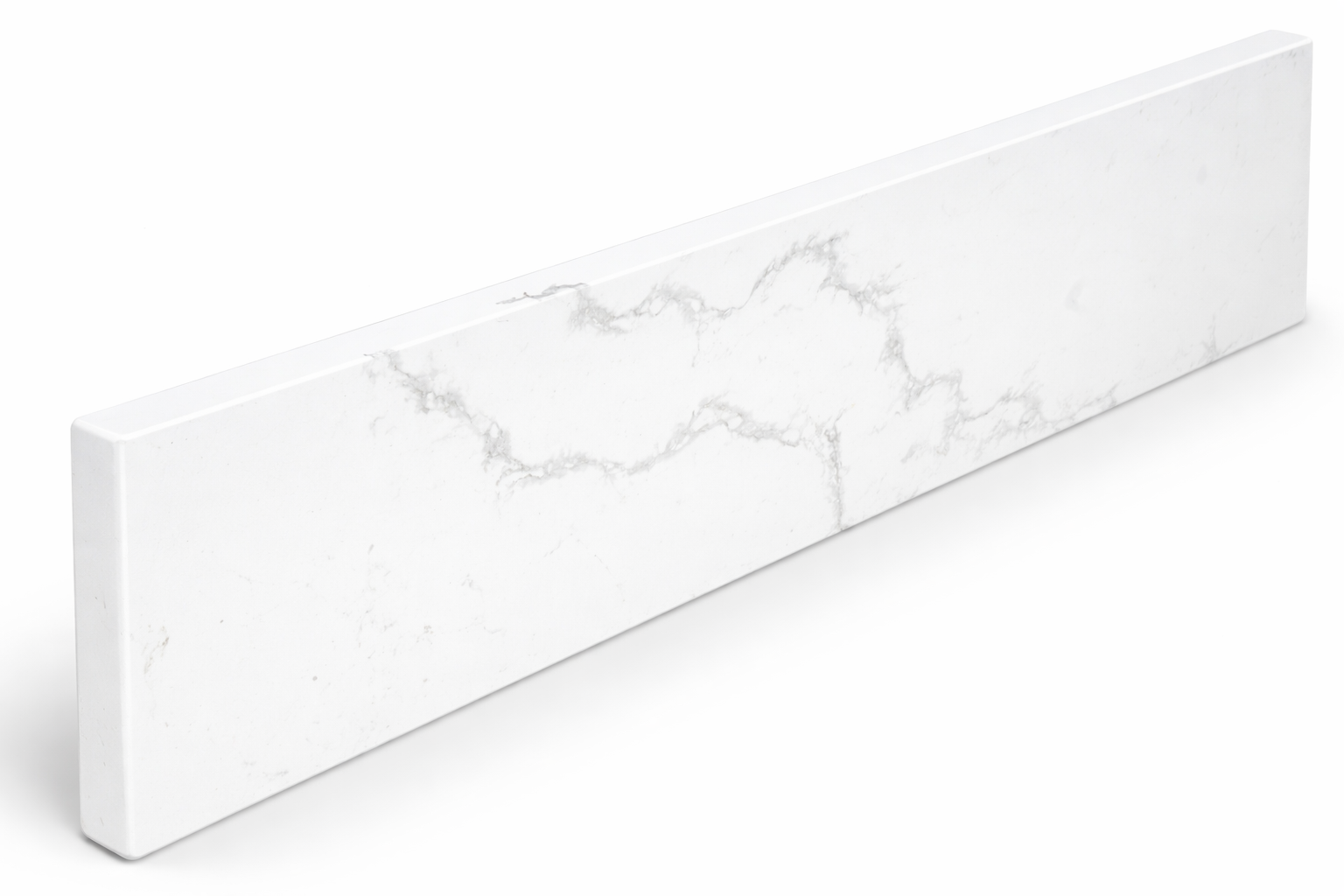 Vanity Backsplash Calacatta White Stone Tile Vanity backsplash, Bathroom backsplash, Tile backsplash, Stone backsplash, Vanity countertop, Vanity decor, Vanity renovation