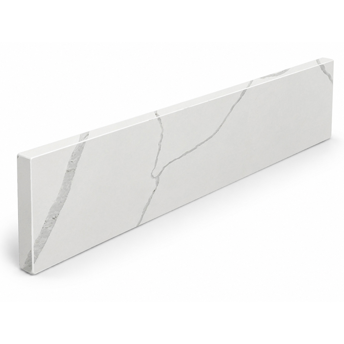 Vanity Backsplash Calacatta White Stone Tile
