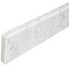 Vanity Backsplash Italian White Carrara Polished Marble Stone Tile - VB1050-4x48