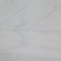 12 x 24 Tile White Marble Polished