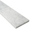 Window Sill Carrara White Marble Honed Stone Tile Matte Finish 5/8 inch Thickness - WS1030-4x24