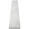 Window Sill Carrara White Marble Honed Stone Tile Matte Finish 5/8 inch Thickness - WS1030-4x24