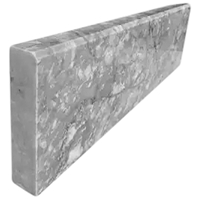 Stone Baseboard Light Grey Marble 