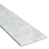 6 x 68 Saddle Threshold Italian White Carrara Marble Stone 5/8 Inches Thick - IW56X68