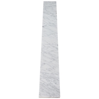 4 x 48 Saddle Threshold Italian White Carrara Marble Stone 5/8 Inches Thick 