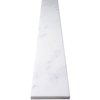 Shower Curb White Marble Honed Matte Stone - SCW1013-4x36