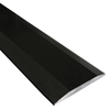 Side view of 5 x 24 Saddle Threshold Double Hollywood Absolute Black Granite Matte Stone shows the top surface finish, slope edge on both long sides