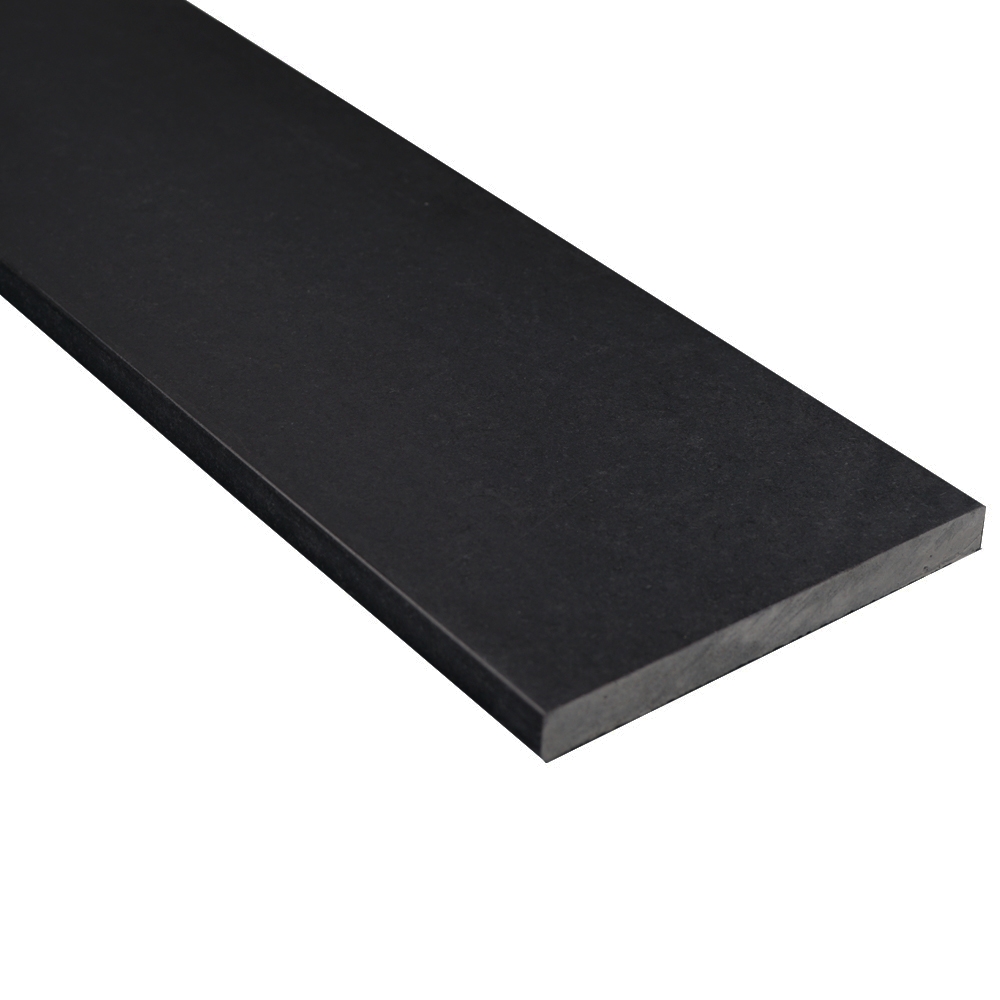 7 x 72 Saddle Threshold Honed Absolute Black Granite Stone Matte Finish - SDL20980