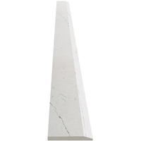 5 x 58 Saddle Threshold Hollywood Bianco Carrara Stone 