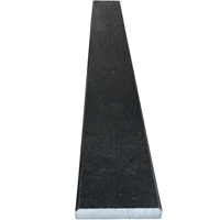4 x 72 Saddle Threshold Absolute Black Polished Granite Stone 