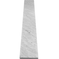 6 x 60 Saddle Threshold Italian White Carrara Marble Stone 