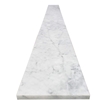 6 x 36 Saddle Threshold Italian White Carrara Marble Stone 5/8 Inches Thick 