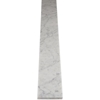 4 x 40 Saddle Threshold Italian White Carrara Marble Stone - IWC4X40