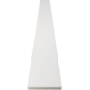 Shower Curb Pure White Stone 