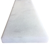 6 x 40 Saddle Threshold White Marble Stone - WMPWG6X40