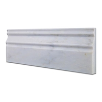Baseboard Trim Molding Tile Asian Carrara Marble Polished 